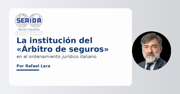 La institución del «Árbitro de seguros» en el ordenamiento jurídico italiano Una interpelación directa al crédito reputacional